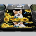 thumbnail image 6 of Uourmeti Durable Car Seat Covers Full Set Polyester, Compatible with Auto Interior Car Interior, for Truck most Cars, Corgi Sunflower, 6 of 10