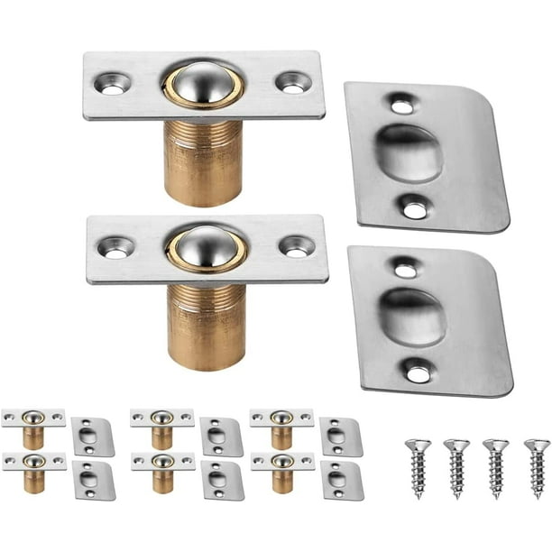 Closet Door Ball Catch Hardware, Stainless Steel Catch Adjustable with