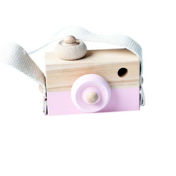 Juguetes de cámara de madera colgantes de estilo nórdico, juguetes educativos seguros para bebés y niños, regalos de decoración de fotografía para el hogar de moda sidaley JJ19302-02