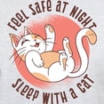 thumbnail image 3 of CafePress - Sleep With A Cat T Shirt - Men's Classic Graphic T-Shirt, 3 of 4