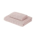 thumbnail image 2 of Modern Threads Otis Chevron Jacquard 6-Piece Cotton Towel Set, Blush, 2 of 9