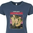 thumbnail image 3 of Gremlins - Movie Poster Special Edition - We're Here Busting Out - Juniors Fitted Graphic T-Shirt, 3 of 5