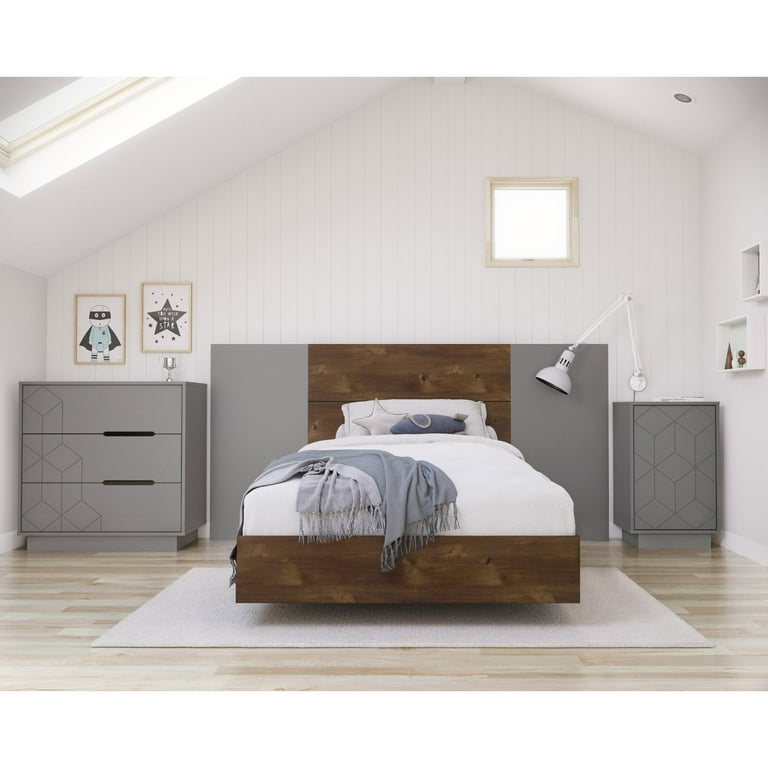 Carbon loft sollano pine wood platform bed deals