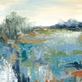 thumbnail image 2 of Robinson, Carol 26x26 Black Ornate Wood Framed with Double Matting Museum Art Print Titled - Energetic Earth, 2 of 4