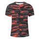 thumbnail image 3 of Camisetas de Cuello de la Tripulación de los Hombres de Verano Redondo Cuello Impreso Camiseta, Top Atlético de Secado Rápido Casual para los Hombres, 3 of 5