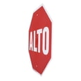 thumbnail image 2 of Letrero Alto Hy-Ko Rojo Blanco Hexagonal 45.8X45.8 Cm, 2 of 3