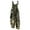 #02Dark Green, variant on Summer Plus Size Floral Boho Bib Cotton Linen Overalls for Women 2026 Hippie Jumpsuit Print Rompers Blue 3XL