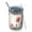 Pioneer Flower Floral, variant on 12oz Tumblers Pioneer Flower Floral Print Pattern Vacuum Insulated Stainless Steel Travel Tumbler Cups Mug with Lid and Straw for Beer,Coffee,Beverages with Cleaning Brush for Cold & Hot Drinks