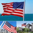 thumbnail image 5 of American US Flag 3x5 Ft, Longest Lasting USA Flag- Stitched with 3 Layer of Canvas and Double Sides Printed, Heavy-Duty USA Flags with Brass Grommet for Outdoor & Indoor, Fade & UV Protected, 5 of 8
