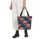 thumbnail image 5 of Fotbe Bowling Ball And Flame Bolsa de Playa con Estampado, Bolsa de Hombro, Bolsa de Mano Espaciosa, Bolsa de Viaje Ligera, Bolsa de Compras Versátil, 5 of 6