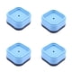 thumbnail image 2 of Ounissouiy Almohadillas universales antivibración para pies, alfombrilla de goma para lavadora, alfombrilla antivibración para secadora, Base Cubiertas para muebles de jardín, 2 of 6