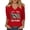 #06 Red, variant on Independence Day Shirt for Women Celebration 3/4 Sleeve Patriotic Printed V-Neck Comfy T-Shirts Memorial Day Stretchy Loose Fit Summer Daily T-Shirt,XL,#06 Navy