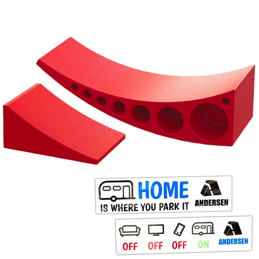 Andersen Hitches Camper Leveler Frustration Free DriveOn Leveling in