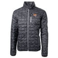 thumbnail image 2 of Men's Cutter & Buck  Black Bethune-Cookman Wildcats Rainier Primaloft Eco Full-Zip Hooded Jacket, 2 of 3