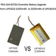 thumbnail image 3 of Cuh-zct2e y, LIP1922-S 2200mAh y Remplacement pour PS4 Pro Slim - avec Barre Lumineuse Intégrée Manette PS4, 3 of 5