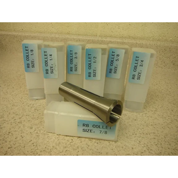R8 COLLET SET 7 PC. 1/8" thru 7/8" Bridgeport mill M2025130 MILLING MACHINE