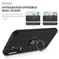 thumbnail image 5 of Decase for Samsung Galaxy S24 Plus Hard PC Back Case with Built-in 360° Rotatable Ring Holder Stand,Soft TPU Shell,Slim Rugged Shockproof Magnetic Anti-Scratch Drop Proof Protective Case,Black, 5 of 7