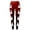 Wine, variant on FYEGRE Women's Festive Snowman Print Athletic Leggings Stretch Yoga Pants for Fitness Training and Holiday Season Wear S