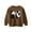 Coffee, variant on Kiijoy Toddler Boys Sweater Cartoon Panda Warm Knitted Pullover Knitwear Top, Sizes 2-3