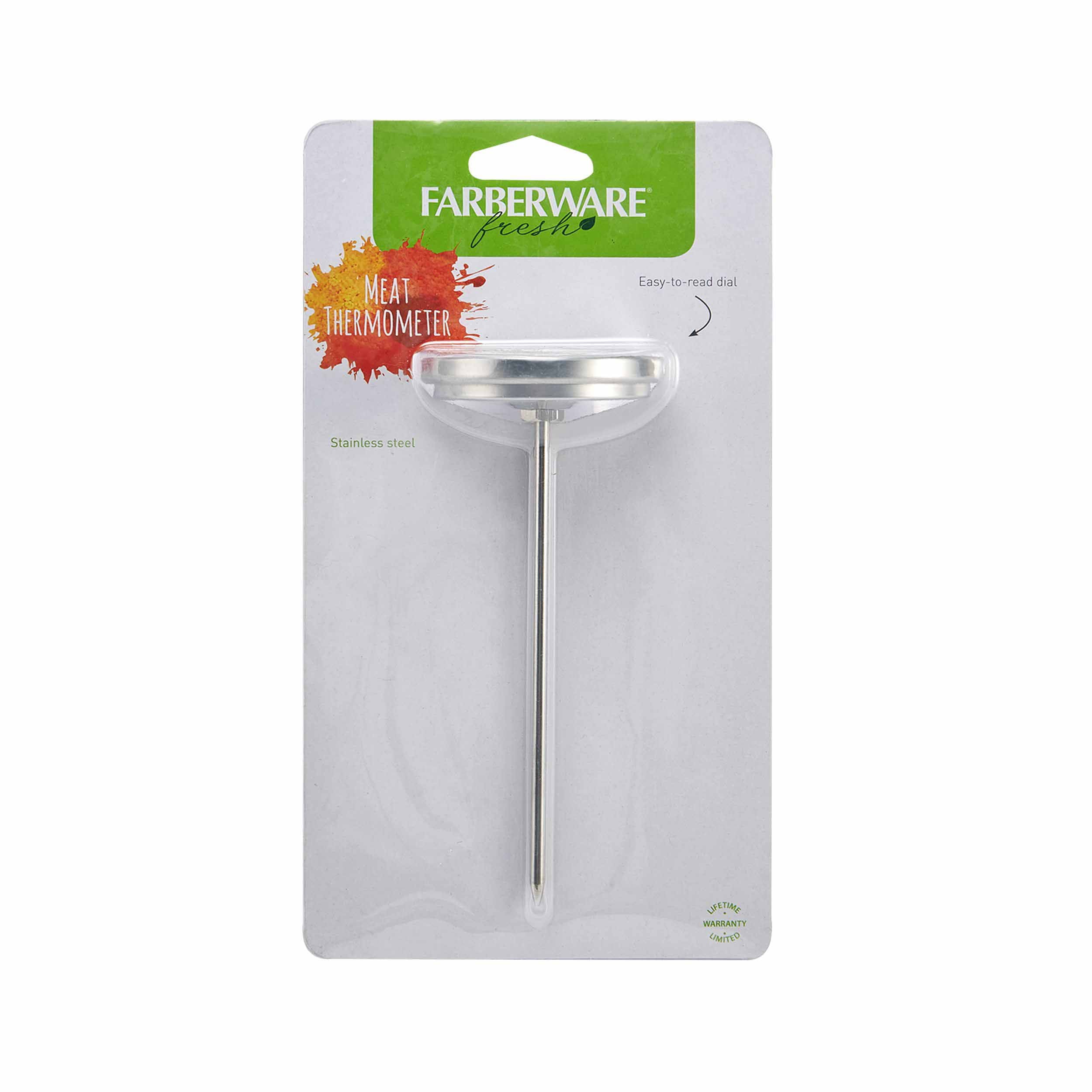  Farberware Meat Thermometer, One Size, Stainless Steel :  Everything Else