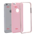 thumbnail image 3 of Iphone 6s  Plus Case,Mignova Ultra Slim Leather Back Case with Metal Bumber Cover for Apple Iphone 6  Plus/6s  Plus (Pink), 3 of 6