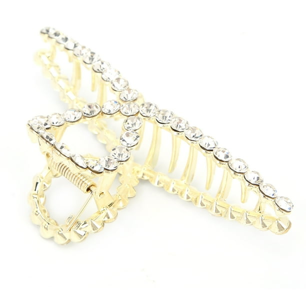 Pinza para el cabello, pinza para el cabello con perlas artificiales, pinzas para el cabello, pinzas para el cabello, grado profesional