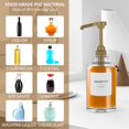 thumbnail image 3 of POINTERTECK 2 pcs Coffee Syrup Dispenser Set 16.9oz Reusable Glass Syrup Bottle with Labels Funnel Clear Syrup Pump Dispenser Glass Pump Dispenser Coffee Syrup Bottle for Coffee Bar Home, 3 of 8