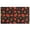 Red Strawberry Plants, variant on Red Strawberry Plants Fruit Pattern Black Pattern Door Rugs,Washable Non Slip Door Mats Indoor,Decorative Door Mats,Entry Mat Indoor for Entrance,Bedroom,Kitchen,Bathroom,17"x30"