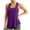 *Purple, variant on VBVC Women's Racerback Crew Neck Tank Top , Ladies' Loose Fit Stretchy Gym Shirt , Summer Yoga Running Athletic Tops For Women,Army Green,S-2XL