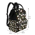 thumbnail image 2 of Fuzoiu funny Goose Print Diaper Bag Backpack,Baby Essentials Travel Tote,Multi function Waterproof Diaper Bag, Travel Essentials Baby Bag - Unisex, 2 of 6