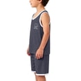 thumbnail image 6 of ATOGUTA Boys Summer Outfits Sleeveless Tank Tops and Workout Shorts Set 2 Piece Clothing Set Size 0-15, Gray, 6 of 7