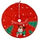 thumbnail image 1 of Falda de árbol de Navidad de 62cm con dibujos animados de Papá Noel, muñeco de nieve, estilo de reno, faldas de árbol de Navidad, cubierta Base, decoración de alfombra, 1 of 4