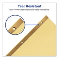 thumbnail image 3 of 1PC Avery Preprinted Laminated Tab Dividers with Gold Reinforced Binding Edge, 12-Tab, Jan. to Dec., 11 x 8.5, Buff, 1 Set, 3 of 3