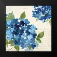 thumbnail image 2 of Jensen, Asia 20x20 Black Modern Framed Museum Art Print Titled - Hampton Hydrangea I, 2 of 5