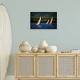 thumbnail image 3 of Stupell Industries Floating Sailboat Trio Transportation Photography Gray Framed Art Print Wall Art, 24 x 16, 3 of 10