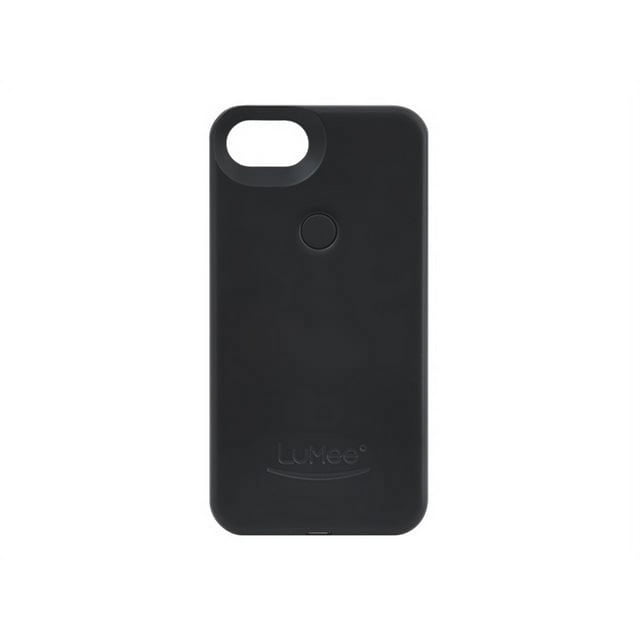 LuMee Two - Étui Arrière pour Cellulaire - Polyuréthane Thermoplastique (TPU) - Noir
