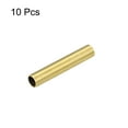thumbnail image 3 of Uxcell 5.5mm OD 0.5mm Wall Thickness 30mm Length Brass Tube for DIY 10 Pack, 3 of 5
