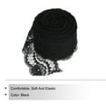 thumbnail image 3 of Lace Ribbon 10 Yards 1.8 Inch Elastic Black Lace Trim for Craft,Gift Wrappers,Headbands(6682), 3 of 6