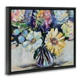 thumbnail image 4 of Stupell Industries Exciting Times Bouquet Botanical & Floral Painting Black Floater Framed Art Print Wall Art, 31 x 25, 4 of 10
