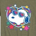 thumbnail image 3 of Peanuts - Snoopy Groovy Heart - Toddler And Youth Short Sleeve Graphic T-Shirt, 3 of 6