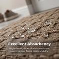 thumbnail image 5 of REGALWOVEN Geometric Door Mat Indoor Outdoor Waterproof Welcome Mat for Front Door, Non-Slip Entryway Rug, Washable Floor Mat Brown 32" x 20", 5 of 7