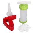 thumbnail image 2 of Sausage Stuffer, Plastic Sausage Casing Set Meat Filling Tool with 2 Funnel Tubes, 2 of 7