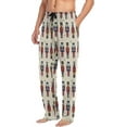 thumbnail image 4 of Top-kevin Soldier Men's Pajama Pants Sleepwear Lounge Pajama Bottoms with Pockets, S M L XL XXL, 4 of 13
