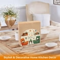 thumbnail image 6 of Yayeee Napkin Holder for Table Kitchen Paper Tissue Organization, Beige Cats Reading, 6 of 8