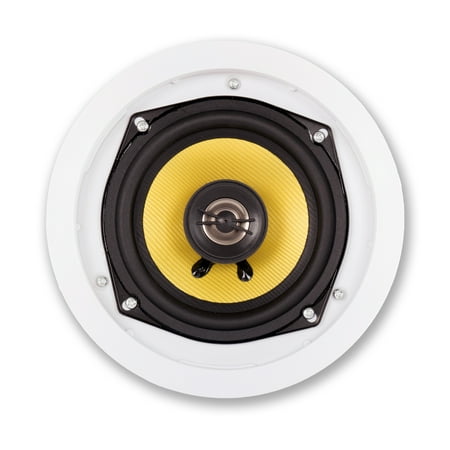 Acoustic Audio Hd 5 In Ceiling Speakers Home Theater Surround Sound 3 Speaker Set