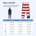 thumbnail image 4 of Fotbe American Astronaut Runs Forward Pantalones de Pijama para Hombre, Pantalones de Dormir, Pantalones de Casa con Cintura Ajustable y Bolsillos-Small, 4 of 6