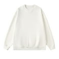 thumbnail image 2 of Fesfesfes Oversized Sweatshirt for Men Casual Round Neck Long Sleeve Pullover Color Sweatshirts Blouse Crewneck Sweatshirts Under 10$, 2 of 9