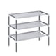 thumbnail image 1 of Estante para zapatos Niveles para el hogar Estante para zapatos Organizador de almacenamiento no tejido de acero inoxidable, 3 niveles Eigraketly  HA005098-01B, 1 of 7