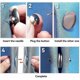 thumbnail image 5 of 10 Pack Magnetic Curtain Closures with Back Tack, Light Leak Prevention Solution, 5 of 5