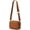 Brown, variant on Women Small Crossbody Bag PU Leather Shoulder Camera Bag with Wide Strap Satchel Purse Square Snapshot Camera Bag